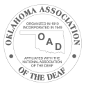 Oklahoma Association of the Deaf Logo
